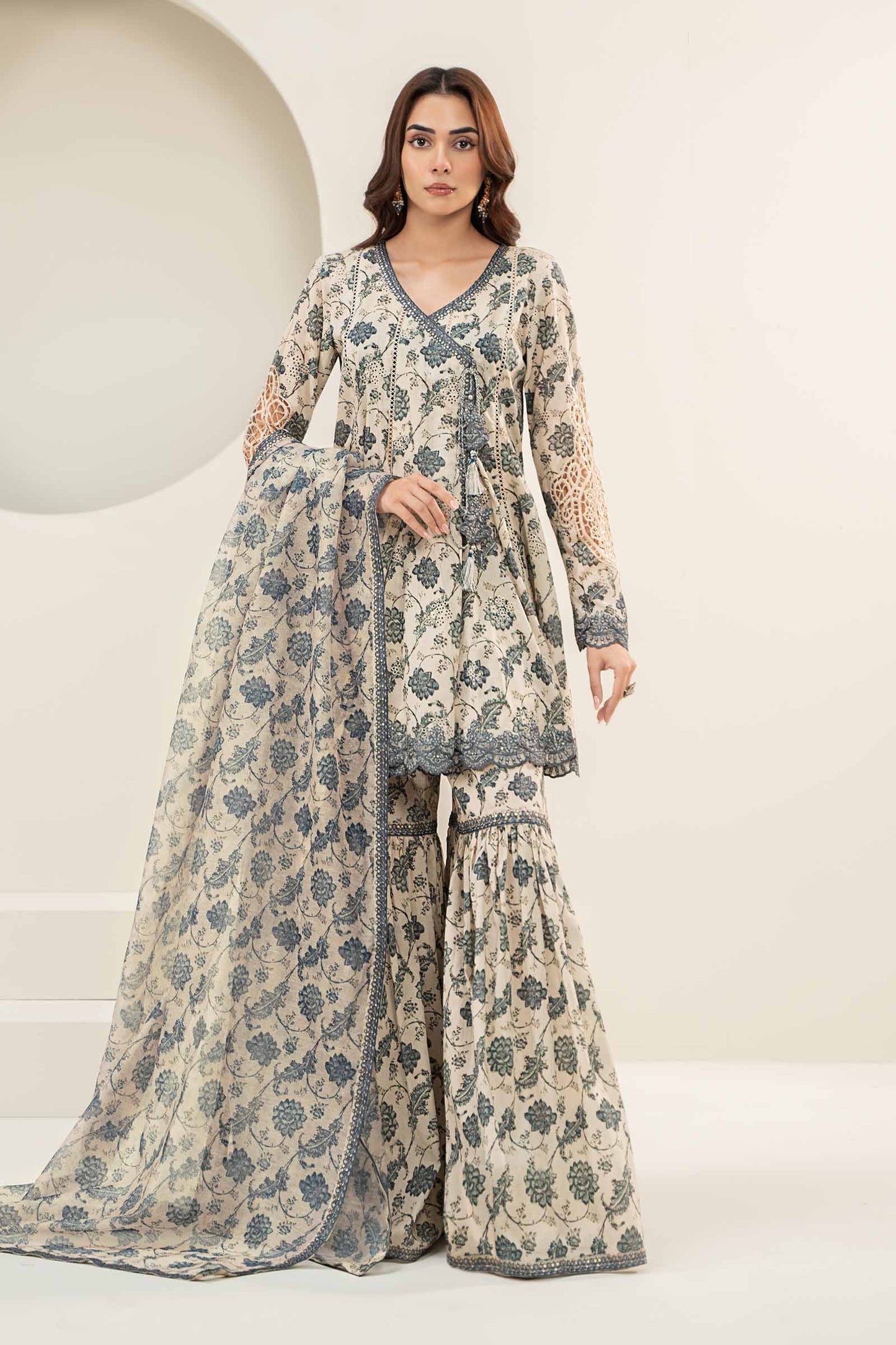 3 Piece Printed Lawn Suit