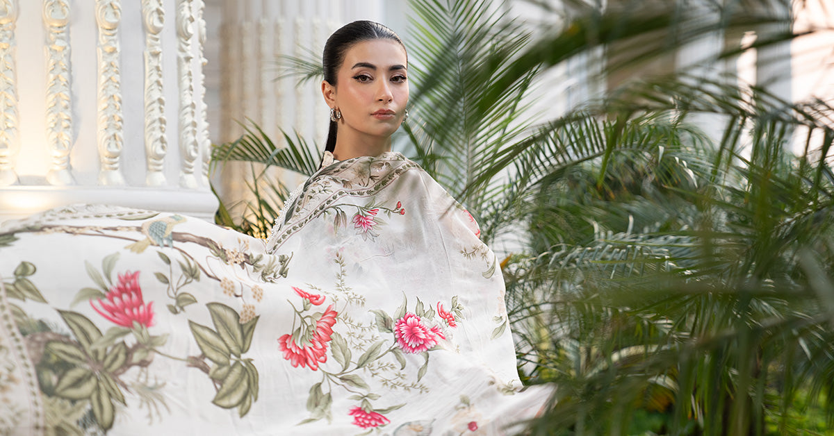 3 Piece Embroidered Lawn Suit