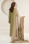 3 Piece Embroidered Linen Suit