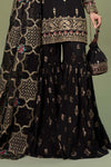 3 Piece Embroidered Linen Suit