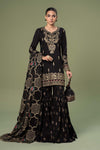 3 Piece Embroidered Linen Suit