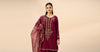3 Piece Embroidered Linen Suit