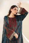 3 Piece Embroidered Woven Khadi Suit
