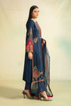 3 Piece Embroidered Linen Suit