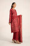 3 Piece Embroidered Pashmina Wool Suit
