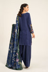 3 Piece Embroidered Linen Suit