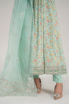 3 Piece Embroidered Linen Suit