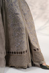 3 Piece Embroidered Plush Suit