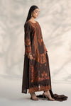 3 Piece Embroidered Linen Suit