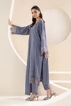 3 Piece Embroidered Linen Suit