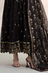 3 Piece Embroidered Linen Suit