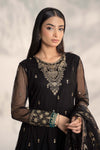 3 Piece Embroidered Linen Suit