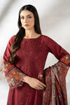 3 Piece Embroidered Viscose Suit