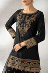 3 Piece Embroidered Staple Dobby Suit