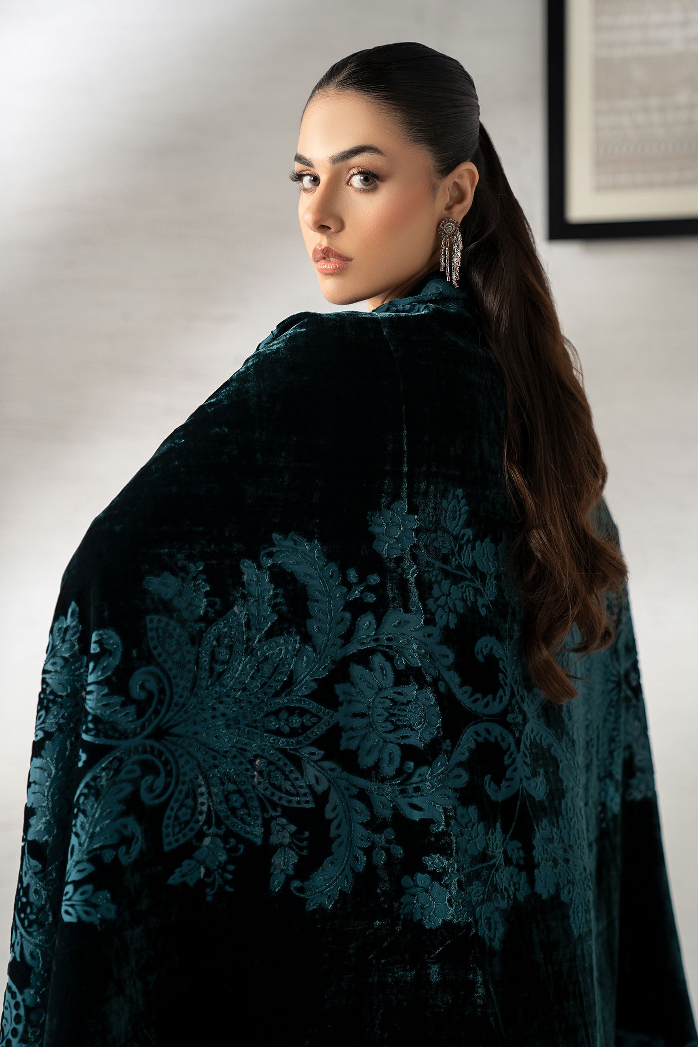 3 Piece Embroidered Palachi Suit