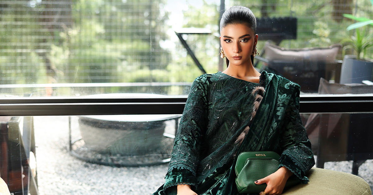 3 Piece Embroidered Palachi Suit