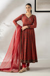 3 Piece Embroidered Linen Suit