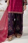 3 Piece Embroidered Linen Suit