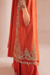 3 Piece Embroidered Filament Viscose Suit
