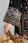3 Piece Embroidered Linen Suit