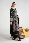 3 Piece Embroidered Linen Suit
