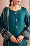 3 Piece Embroidered Marina Suit