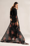 3 Piece Embroidered Linen Suit