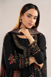 3 Piece Embroidered Linen Suit