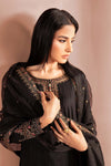 3 Piece Embroidered Linen Suit