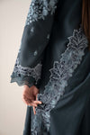 3 Piece Embroidered Karandi Suit