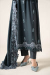 3 Piece Embroidered Karandi Suit