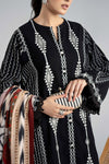 3 Piece Embroidered Khaddar Suit