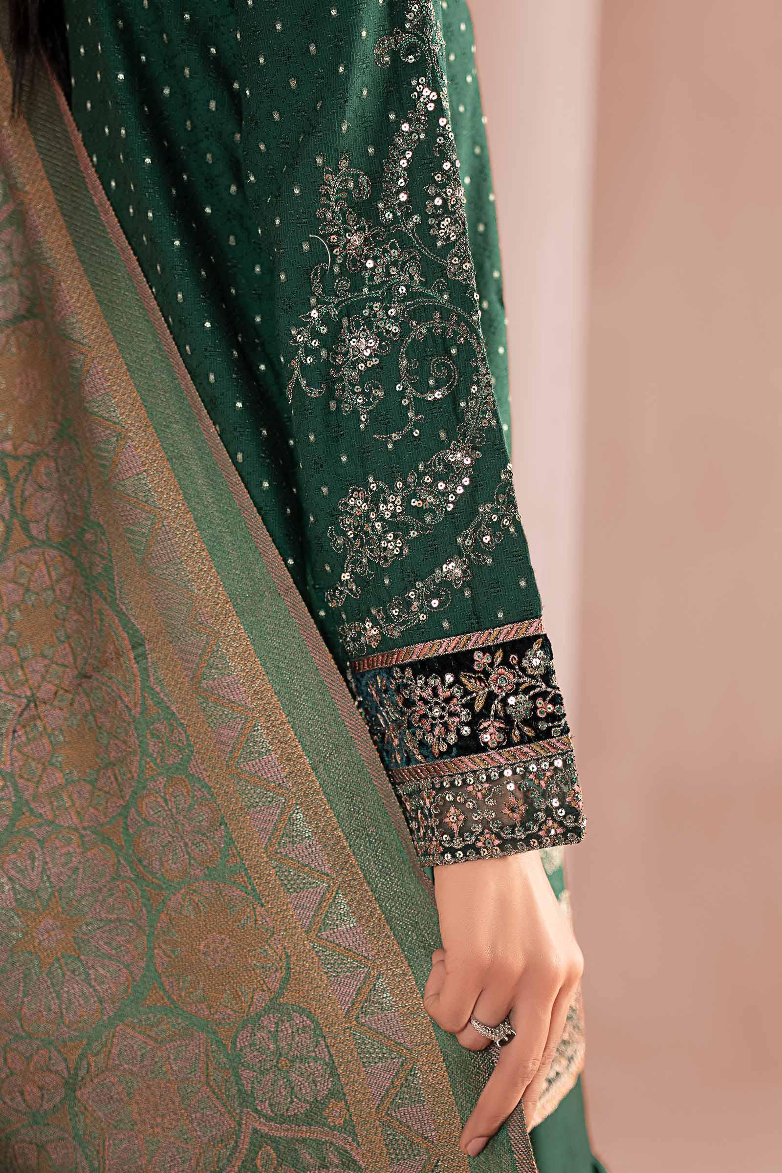 3 Piece Embroidered Viscose Suit