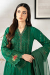 3 Piece Embroidered Linen Suit