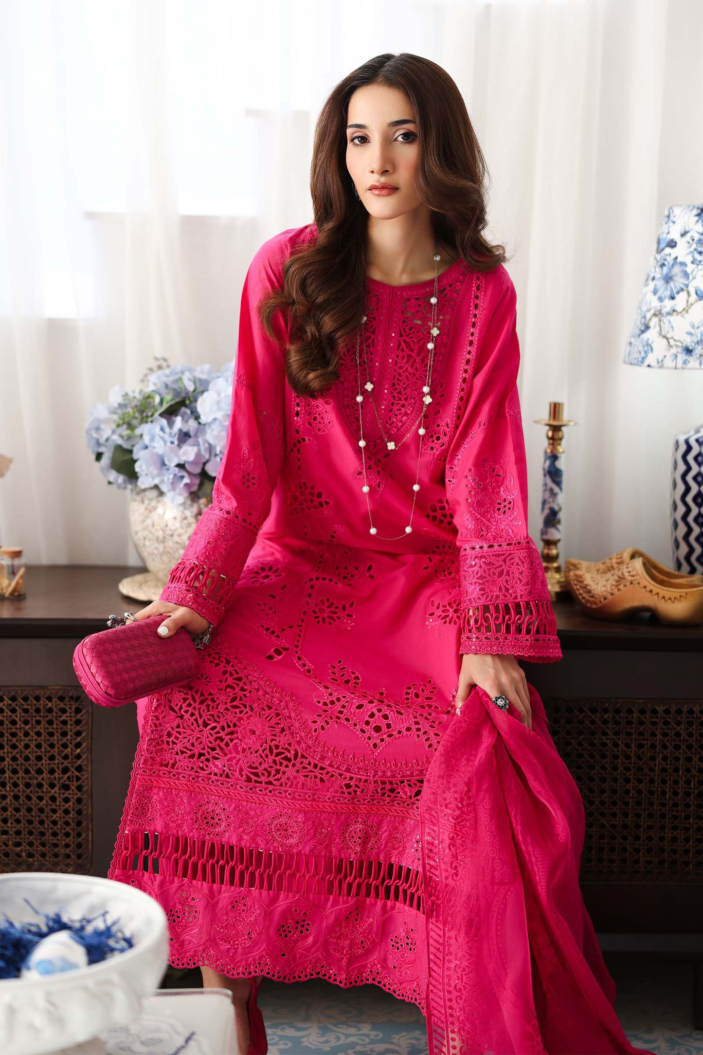 3 Piece Embroidered Lawn Suit