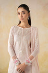 3 Piece Embroidered Self Jacquard Lawn Suit