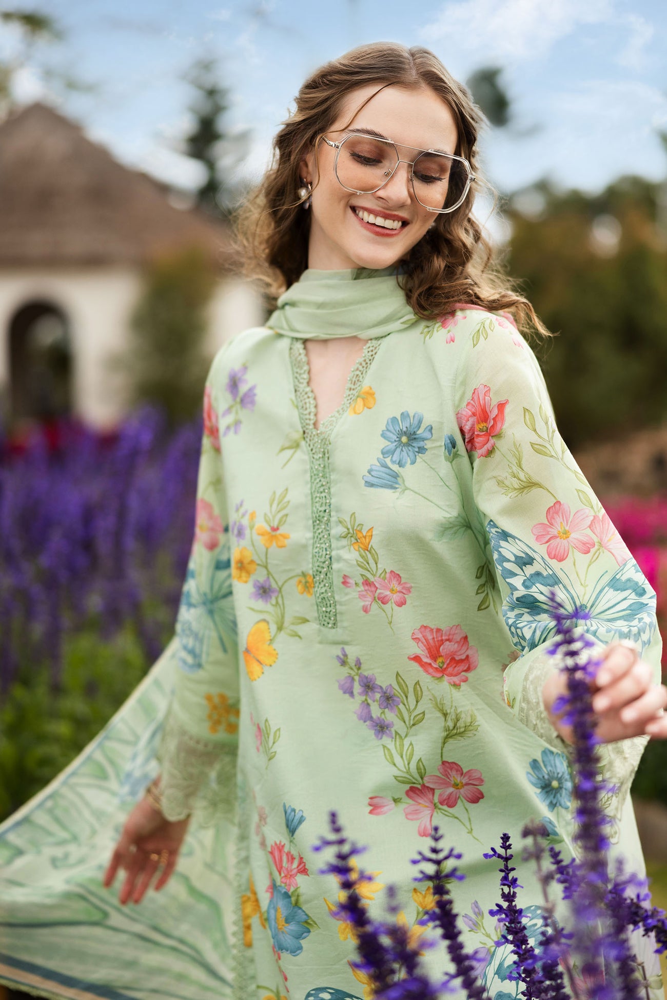 3 Piece Embroidered Lawn Suit