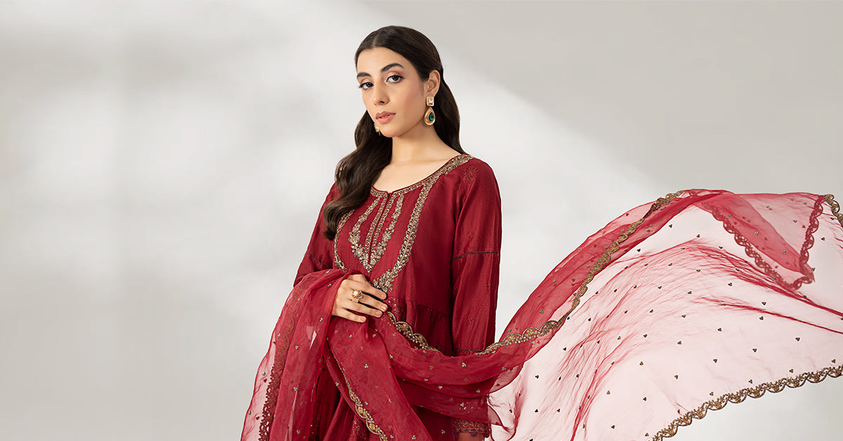 3 Piece Embroidered Lawn Suit