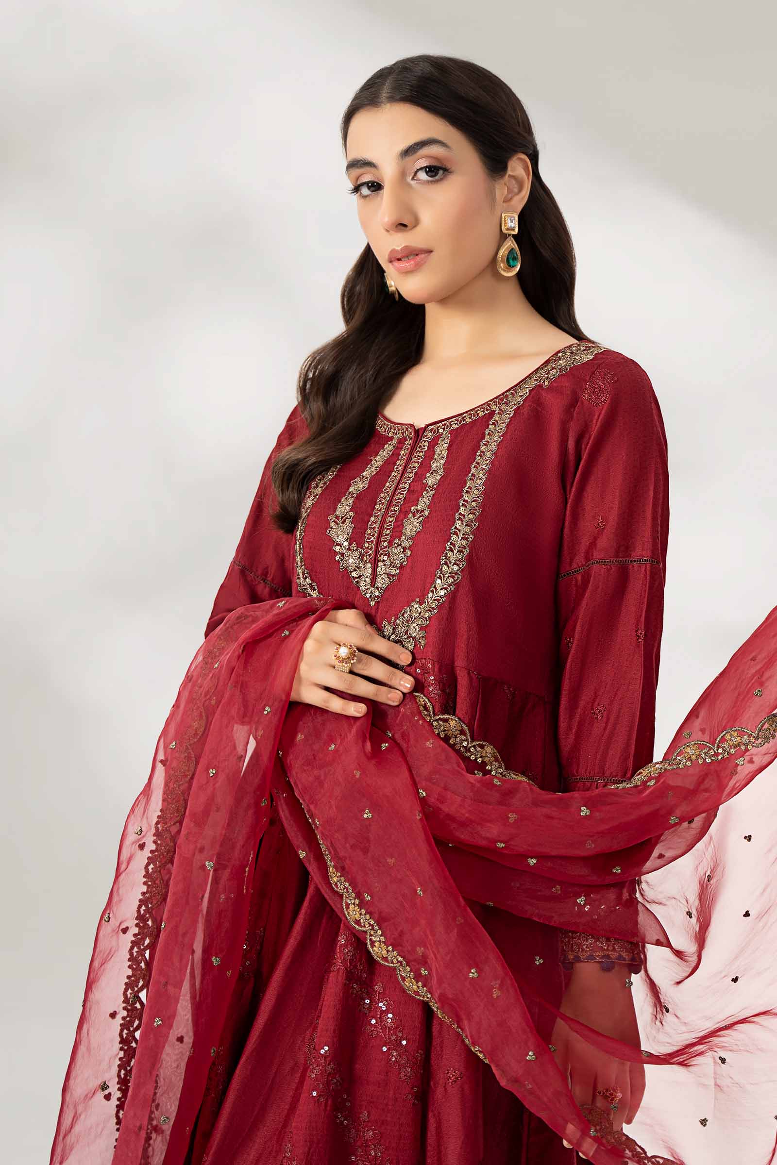 3 Piece Embroidered Lawn Suit