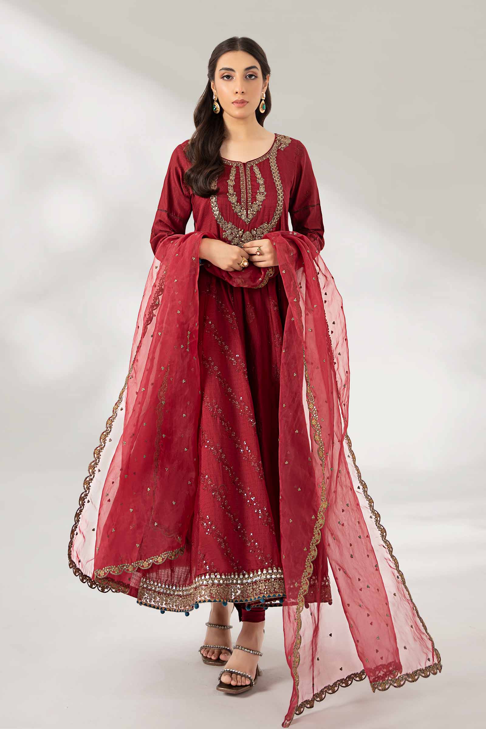 3 Piece Embroidered Lawn Suit