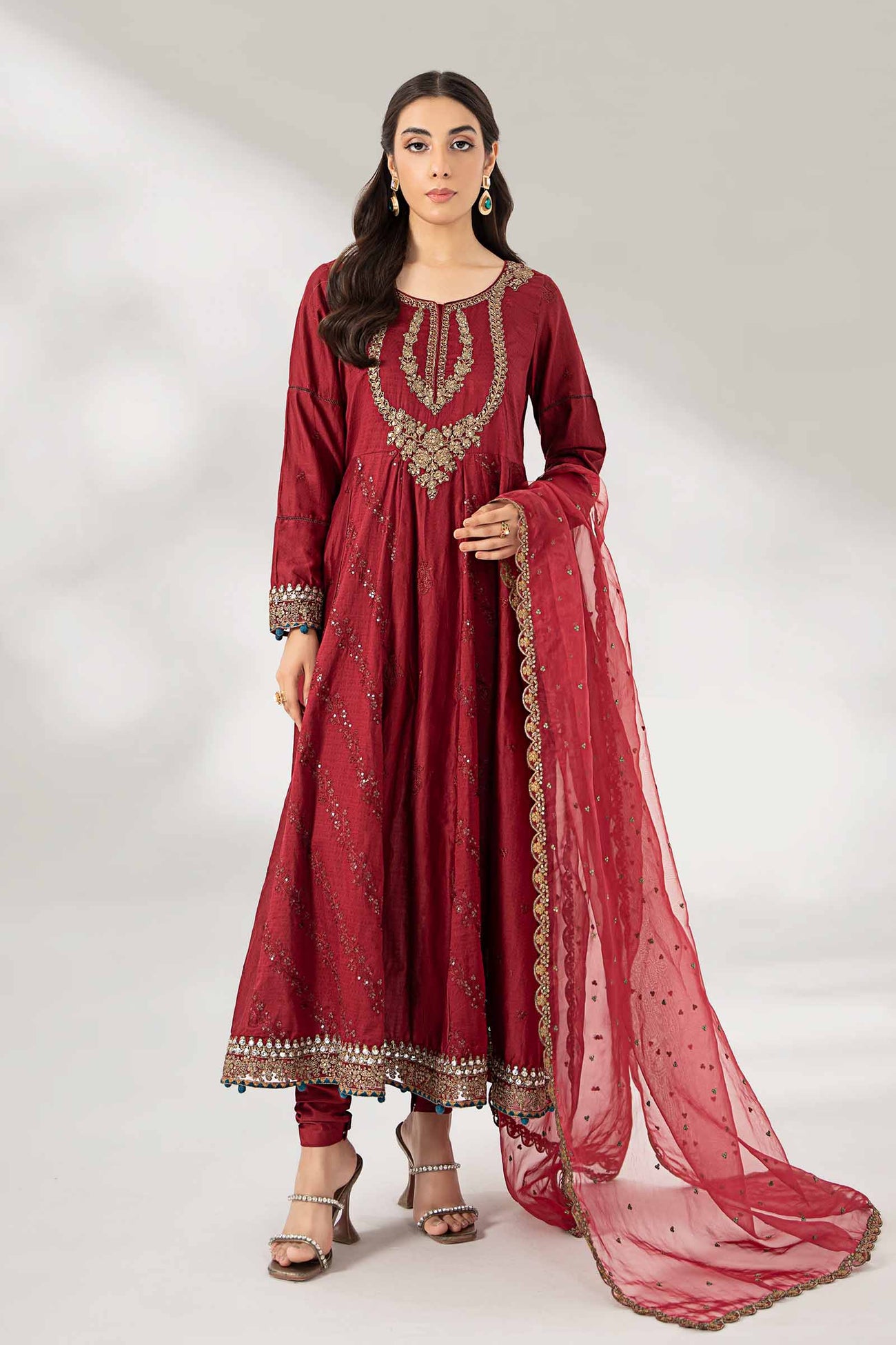 3 Piece Embroidered Lawn Suit