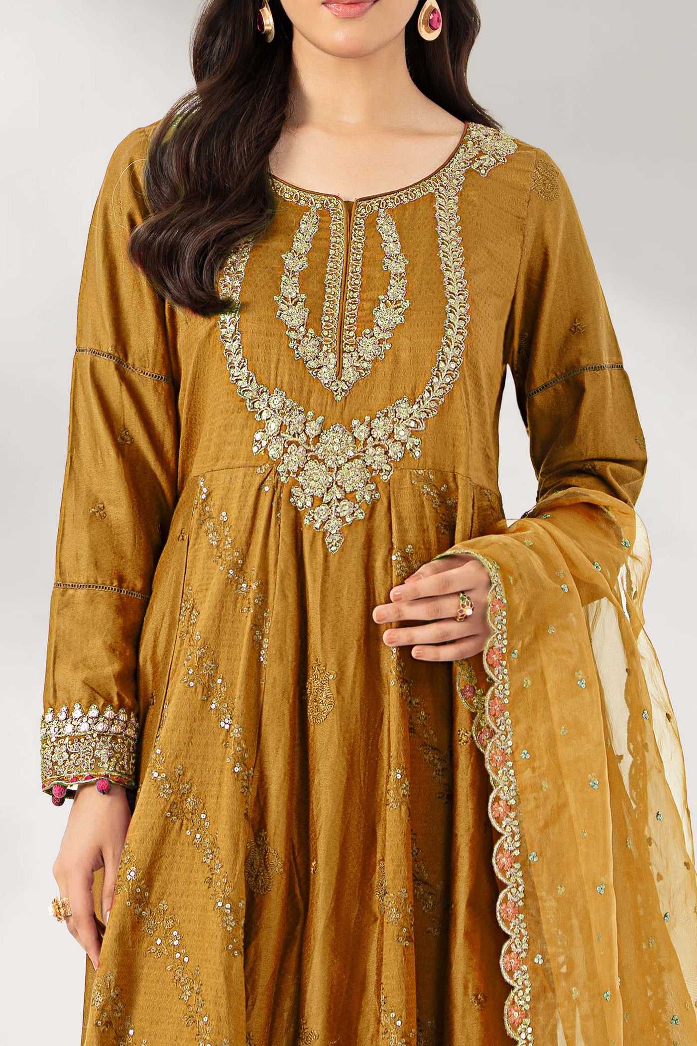3 Piece Embroidered Lawn Suit
