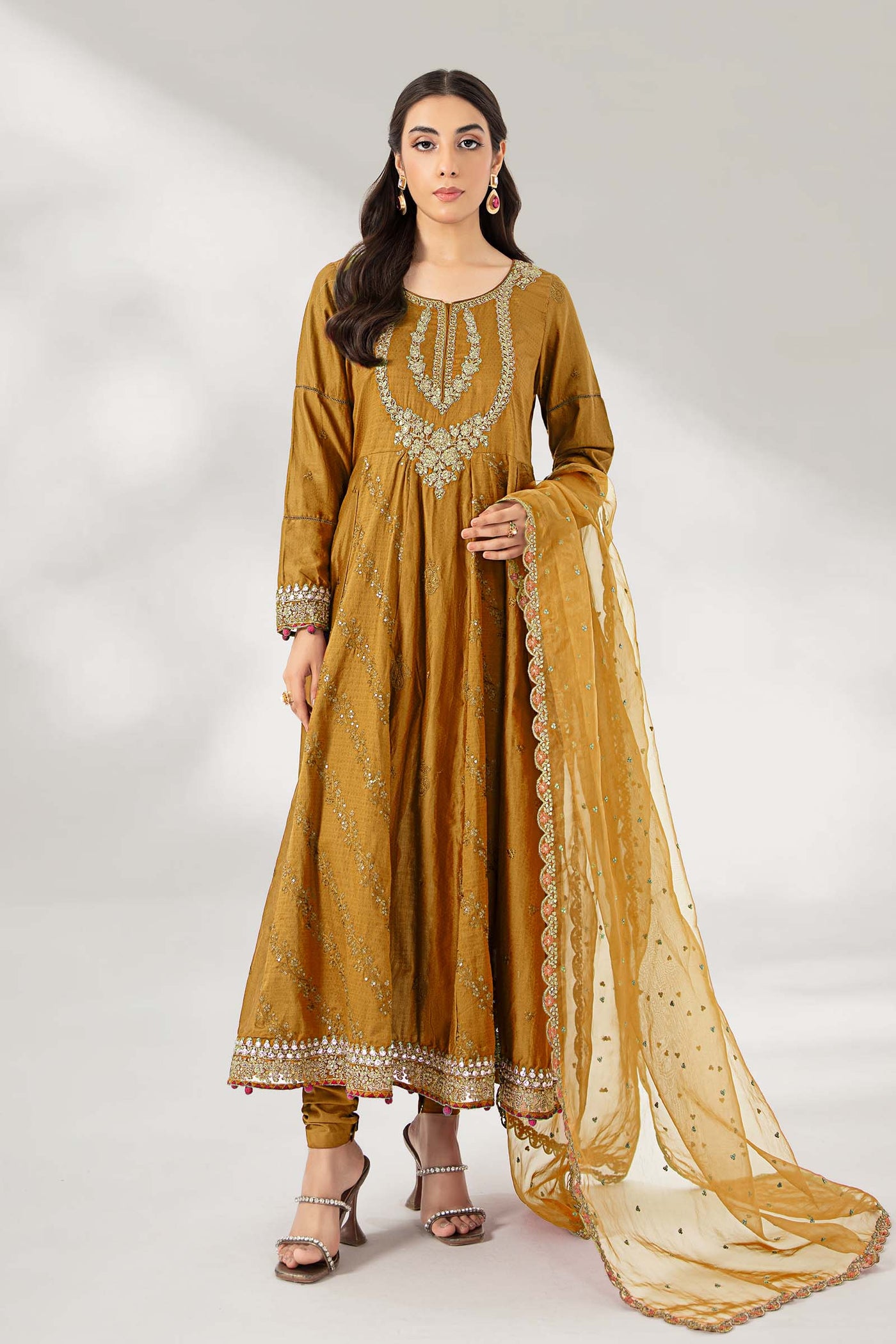 3 Piece Embroidered Lawn Suit