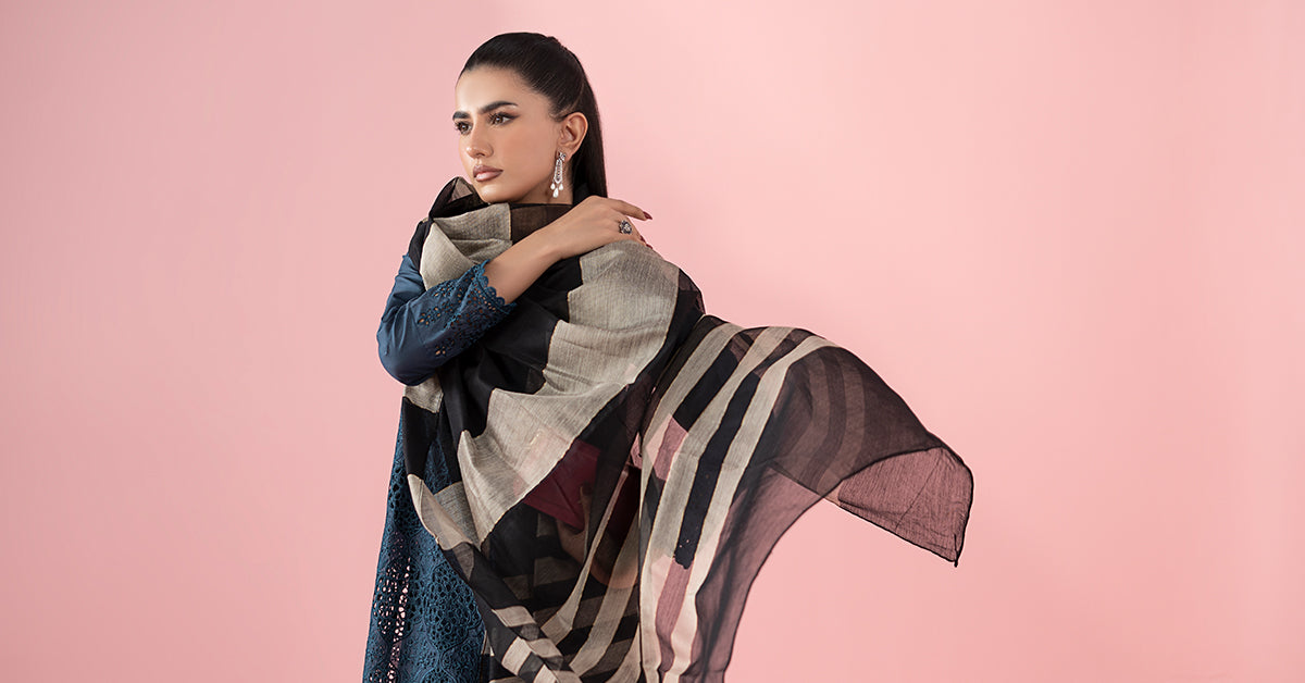 3 Piece Printed Lawn Suit