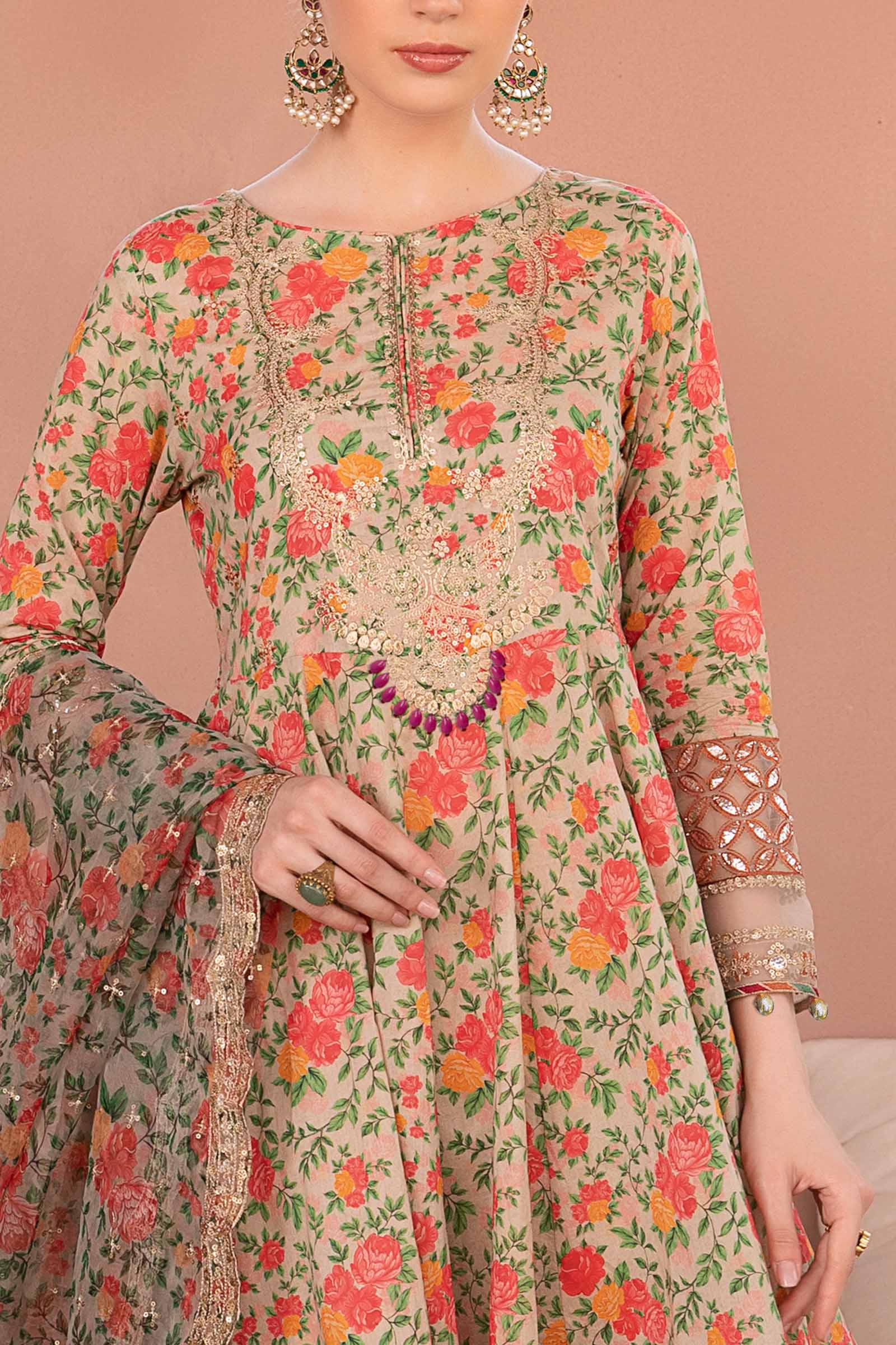 3 Piece Printed Lawn Suit