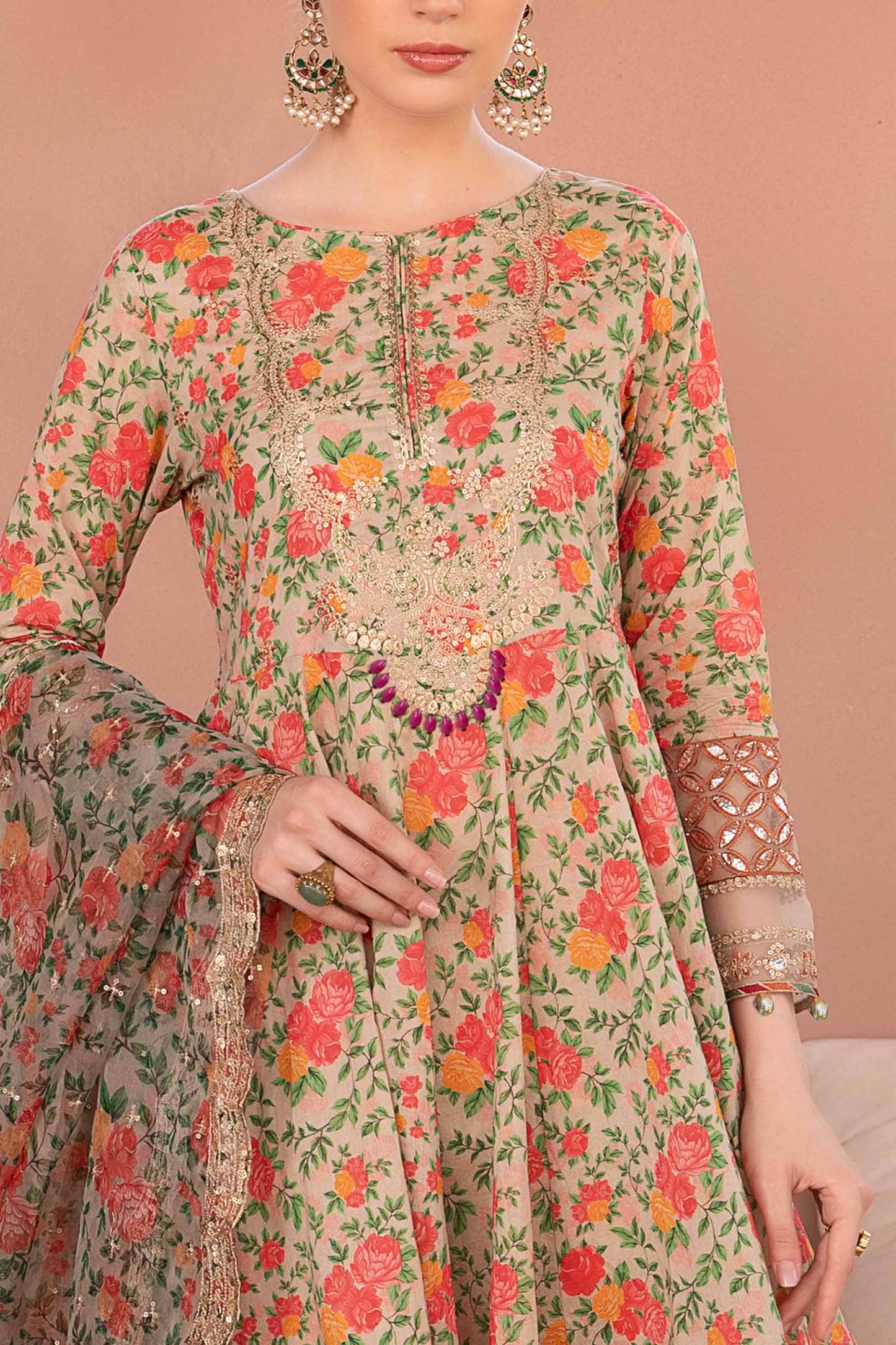 3 Piece Printed Lawn Suit