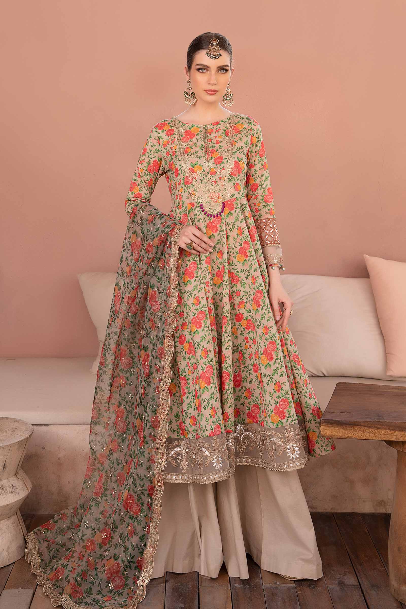 3 Piece Printed Lawn Suit