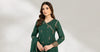 3 Piece Embroidered Cotton Net Suit