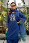 3 Piece Embroidered Self Jacquard Lawn Suit