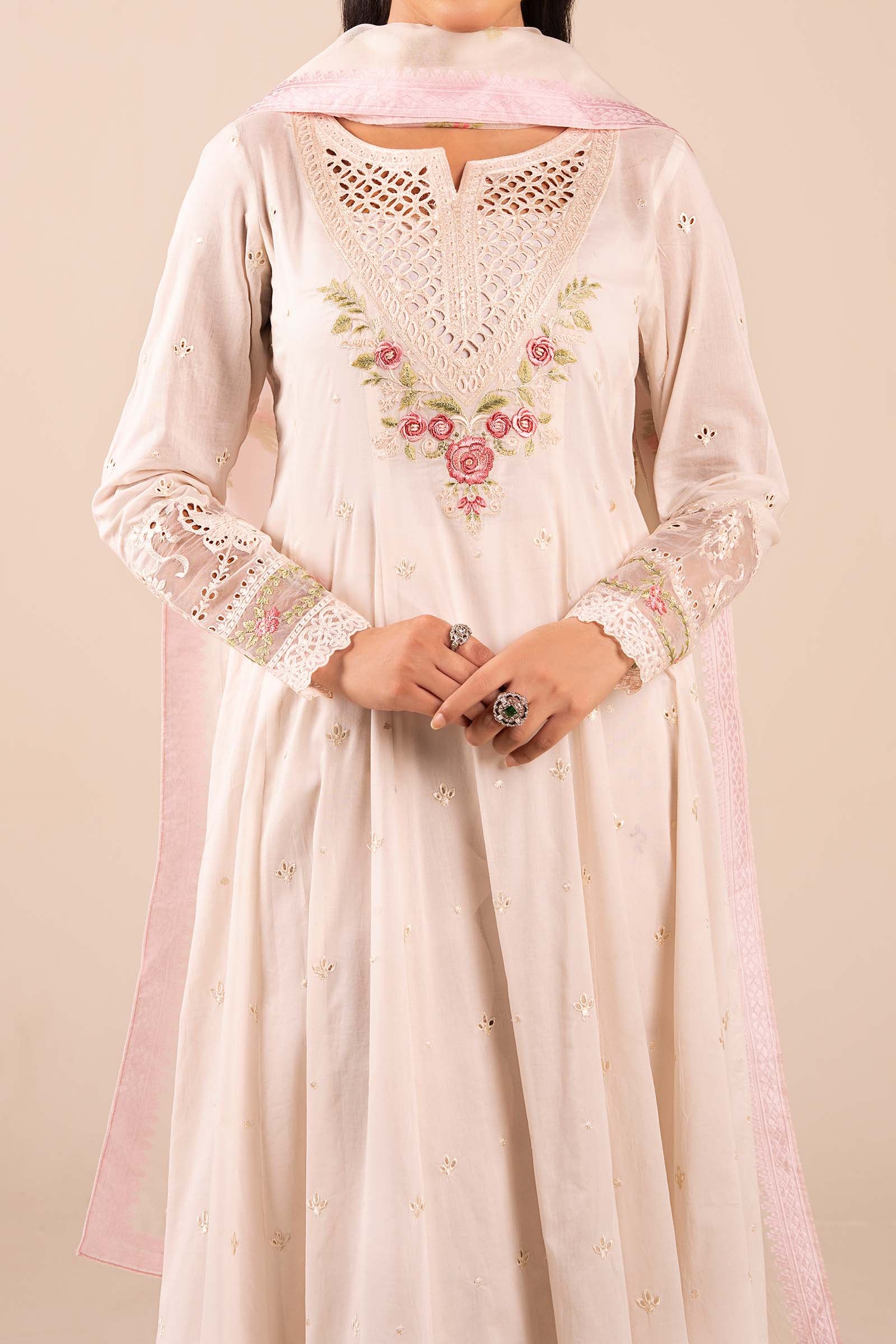 3 Piece Embroidered Lawn Suit